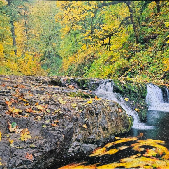 North Fork Silver Creek, 1000 piece puzzle, Leap Year - Picture 3 of 4